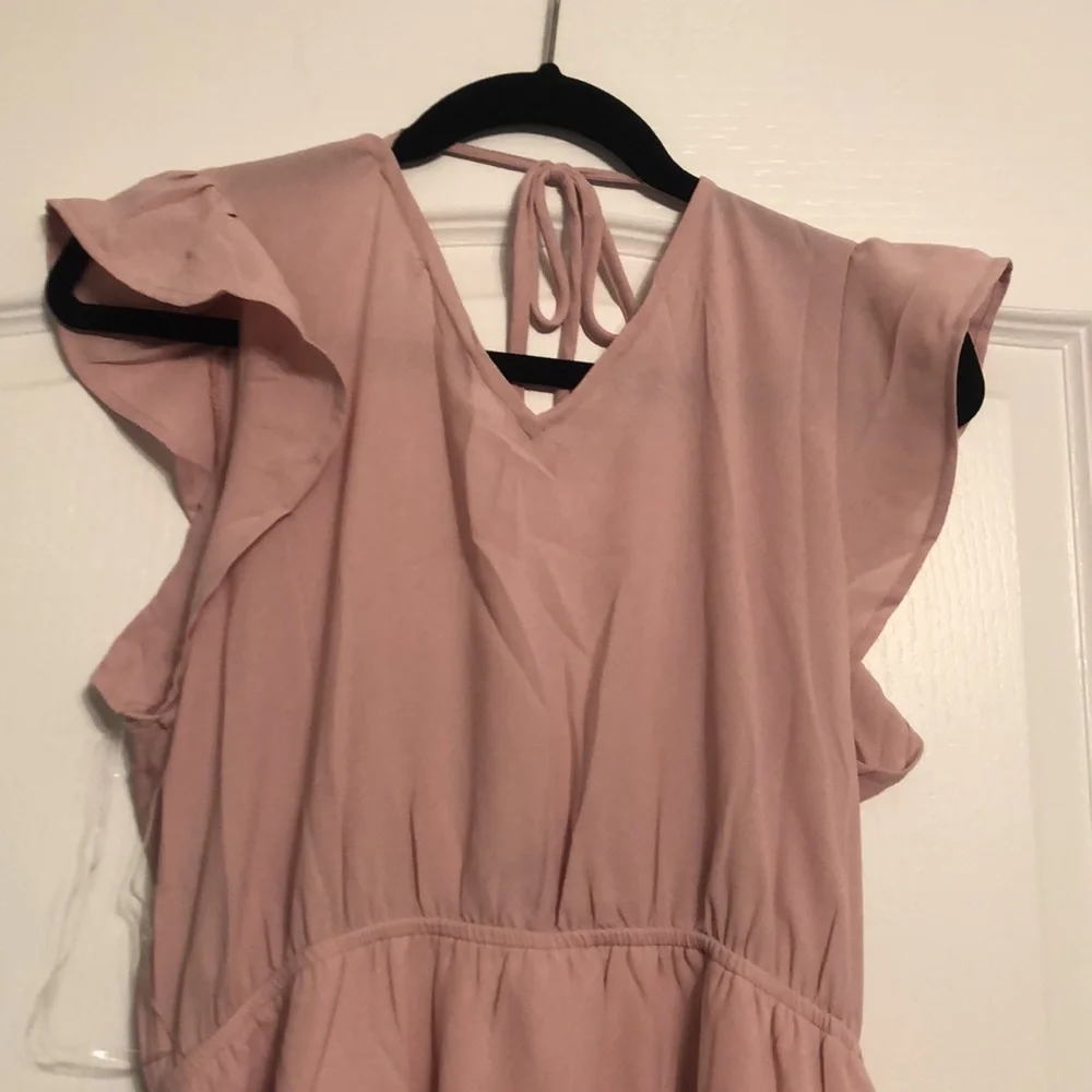 Pink Ruffle Dress- New without tags - Picture 5 of 10